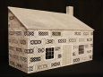 3 Dimensional Cottage for Lace Artwork