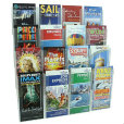 Wall rack for tourist leaflets  in many sizes