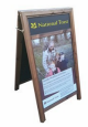 Chalk Board with Display Panel