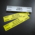 Printed Wrap-around Cable Labels